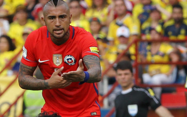 Vidal Buktikan Chile Layak Jadi Tim Terbaik Di Dunia