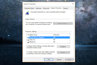 Cara Menggunakan System Restore di Windows 10