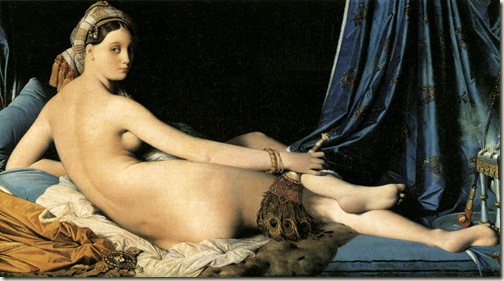 A Grande Odalisca, Ingres, 1814