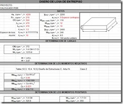 Diseño de losas de entrepiso ACI