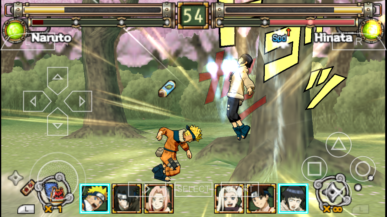 Naruto Ulimate Ninja Heroes (USA) PSP ISO Free Download ...