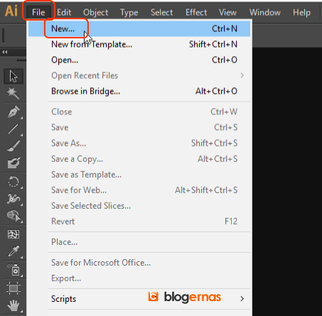 Cara Menggambar Favicon Blog dg Adobe Illustrator