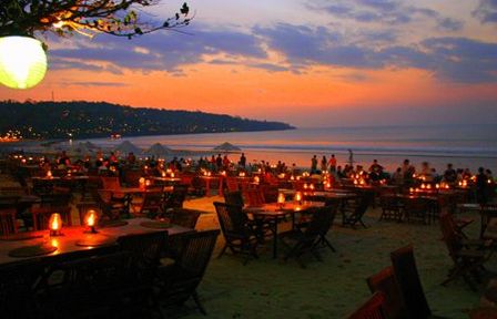 Jimbaran Bali Wisata Makan Malam Romantis Outdoor Ayok