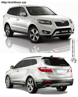 kich thuoc xe hyundai santafe