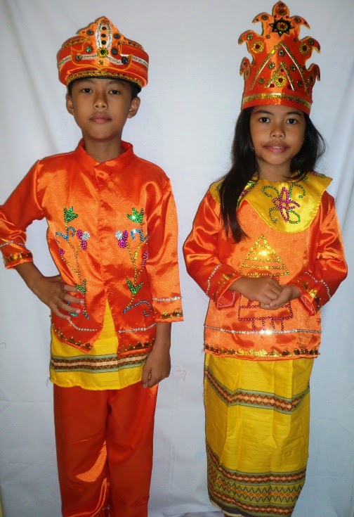 BA 028 Baju  Adat  Tapanuli Pakaian Adat  Anak 