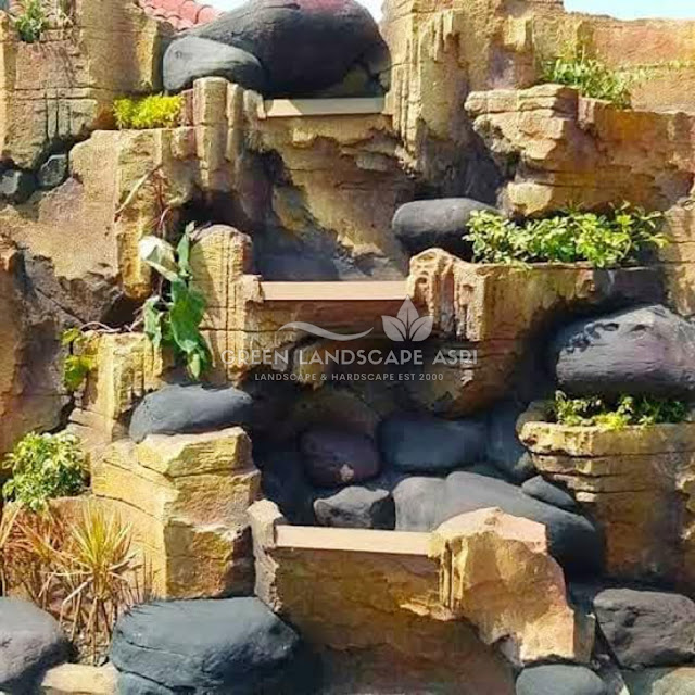 Tukang Kolam Relief Tebing Kuningan - Jasa Pembuatan Relief Terbaik