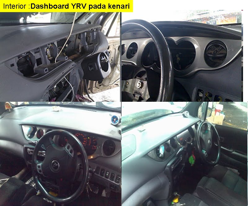 Fire Starting Automobil: Convert Enjin Daihatsu YRV ke Perodua