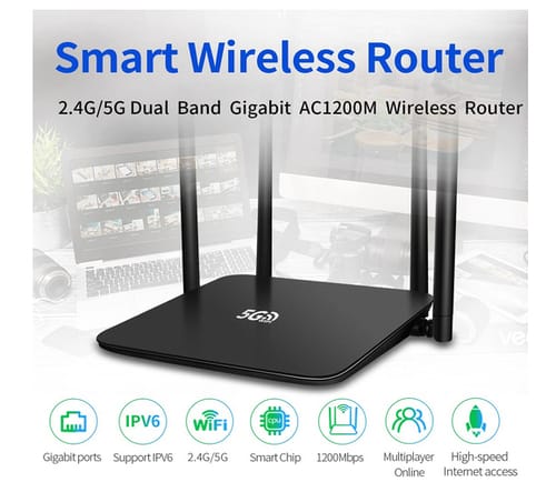 Diyomate High Speed Dual Band Smart Wireless Router