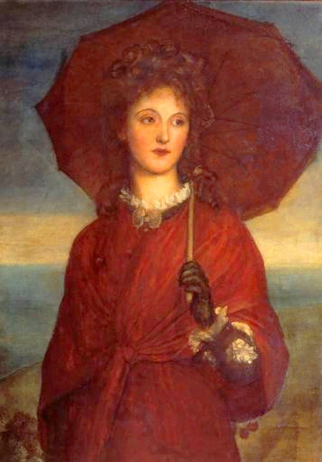  George Frederick Watts. Mrs F.W.H. Myers. 1880