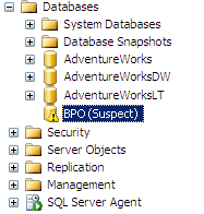 Cara Mudah Memperbaiki Database Suspect MS SQL