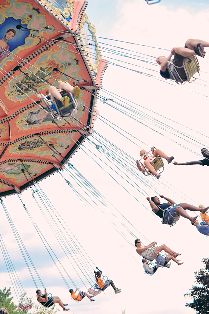 Kennywood Park Pittsburgh Swings