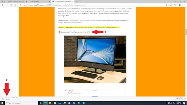 Cara Membuka UnLock Pattern Android, PIN Kata Laluan
