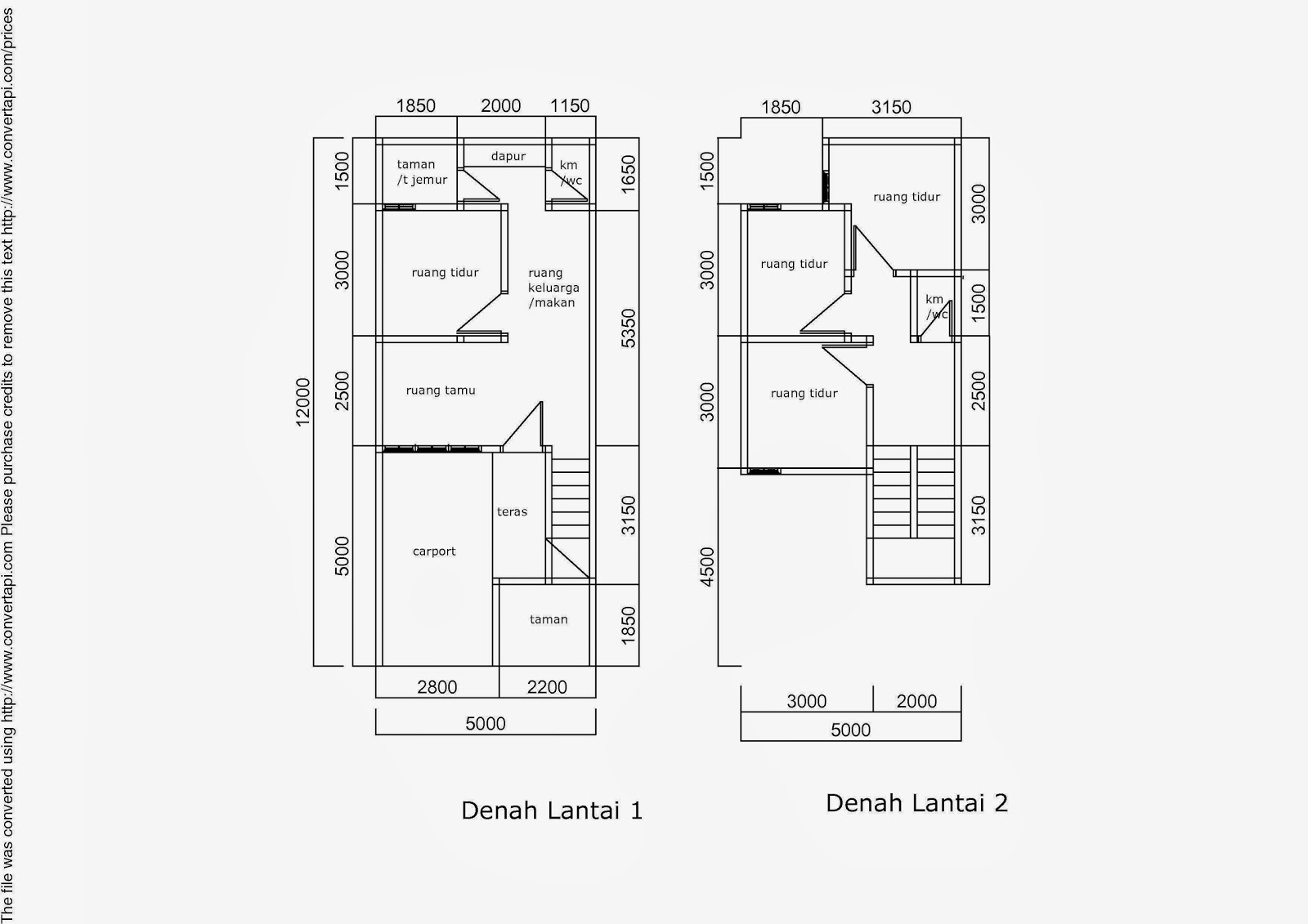 Design Interior Rumah Ukuran 4x12 Interior Rumah