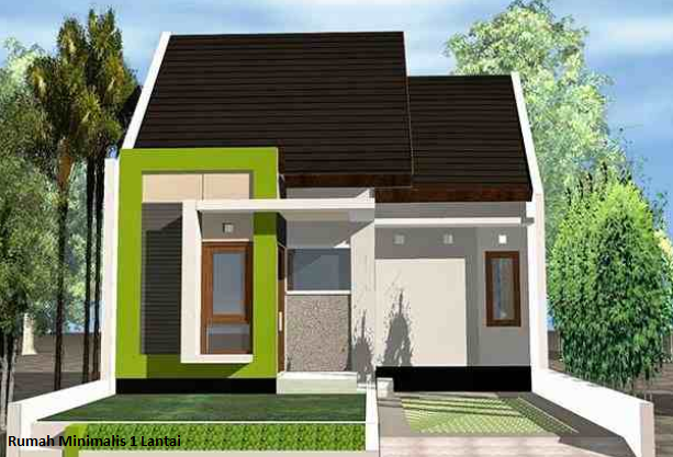  Desain Rumah Minimalis 1 Lantai 