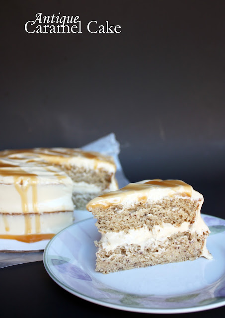 antique caramel cake