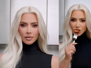Kim Kardashian Claps Back and Proves She Ate Food In Beyond Meat Ad After Fans Mocked Her | Watch