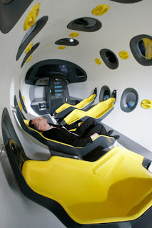Interior of EADS's Space-traveling Plane