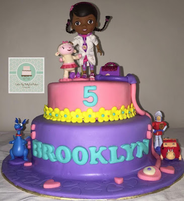 Doctor MC Stuffins cake