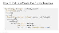 Java Sort A Map