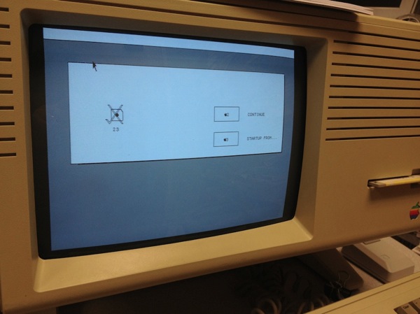Lisa still no disk