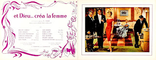 ET DIEU... CRÉA LA FEMME. Francia. Guía programa: 35 x 24 cms. Y DIOS CREÓ LA MUJER. Et Dieu créa la femme. 1956. Francia, Italia. Dirección: Roger Vadim. Reparto: Brigitte Bardot, Curd Jürgens, Jean-Louis Trintignant, Christian Marquand, Georges Poujouly, Jane Marken, Jean Tissier, Isabelle Corey, Jean Lefebvre.