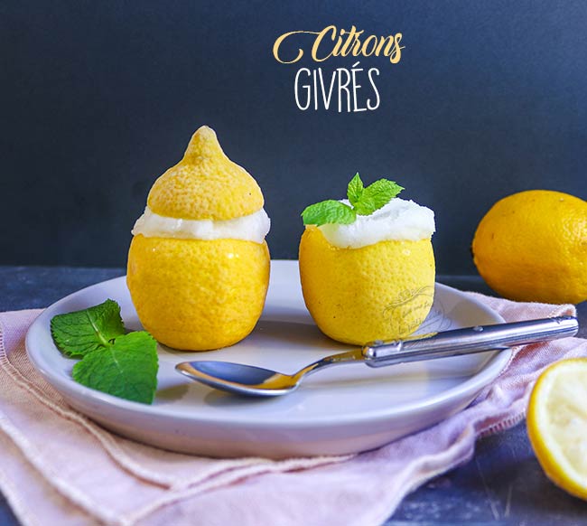 recette citron givré