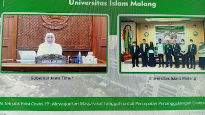 Gubernur Khofifah Lepas Keberangkatan KKN Tematik Edisi Covid-19 Unisma