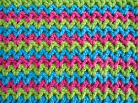 Dinki Dots - V-Stitch Crochet