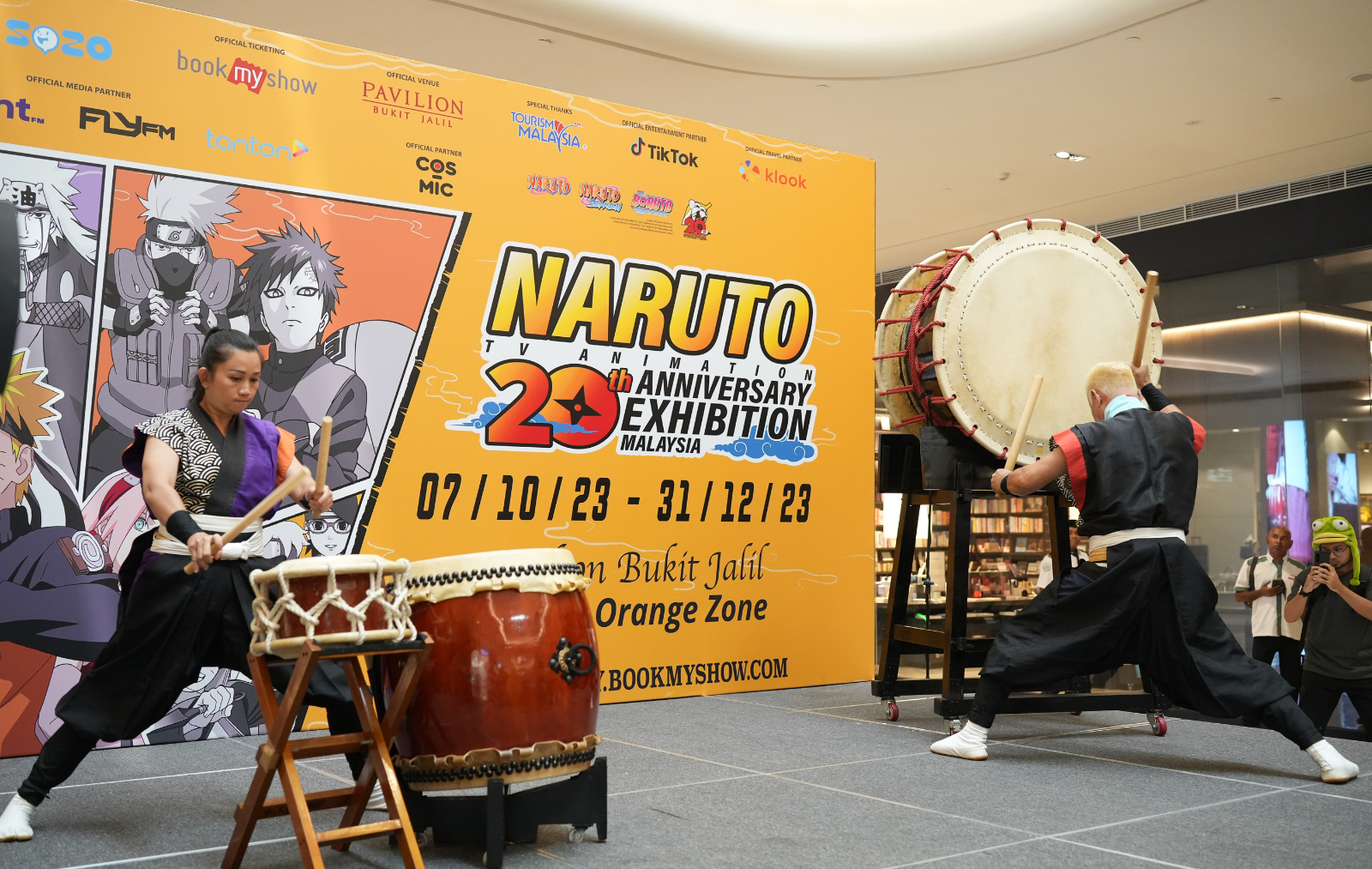 Animasi Naruto di Pavilion Bukit Jalil