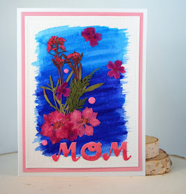 Floral Mother's Day Card by Jess Crafts with flowers from Greetings of Grace