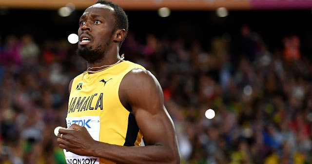 Usain bolt stunned by Justin Gatlin in his final 100m race