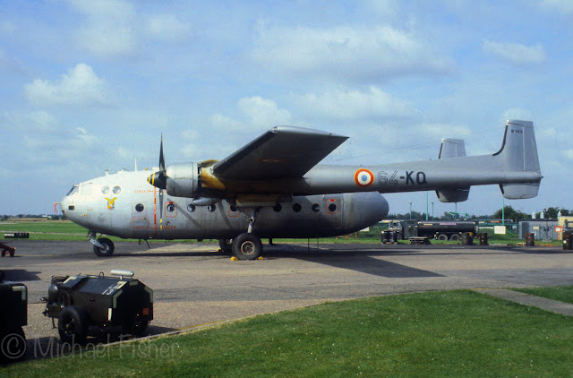 146/64-KR Nordatlas L'Armee de L'Air Mildenhall 1978