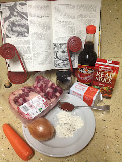 Ingredients for braised oxtail