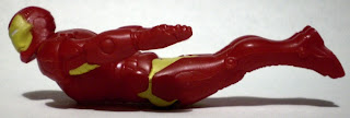 McDonald's Marvel Heroes Happy Meal toy #1: Iron Man left side