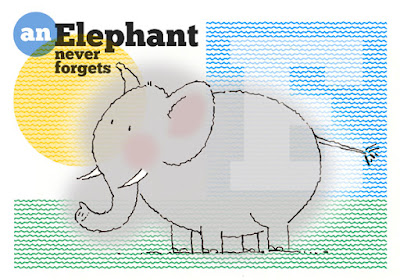 Drawing: An Elephant Never Forgets