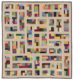 Detour quilt from Stash Statement quilting book by Kelly Young