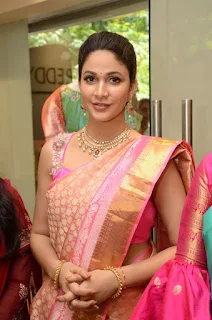 Actress Lavanya Tripathi Stills At launched Swaroopa Reddy Boutique