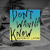 Audio Oficial: Maroon 5 feat. Kendrick Lamar - Don't Wanna Know