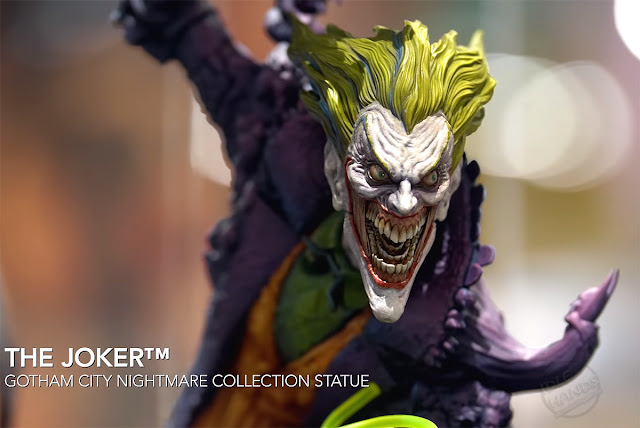 SDCC 2018 Sideshow DC Comics Joker Gotham City Nightmare Collection Statue