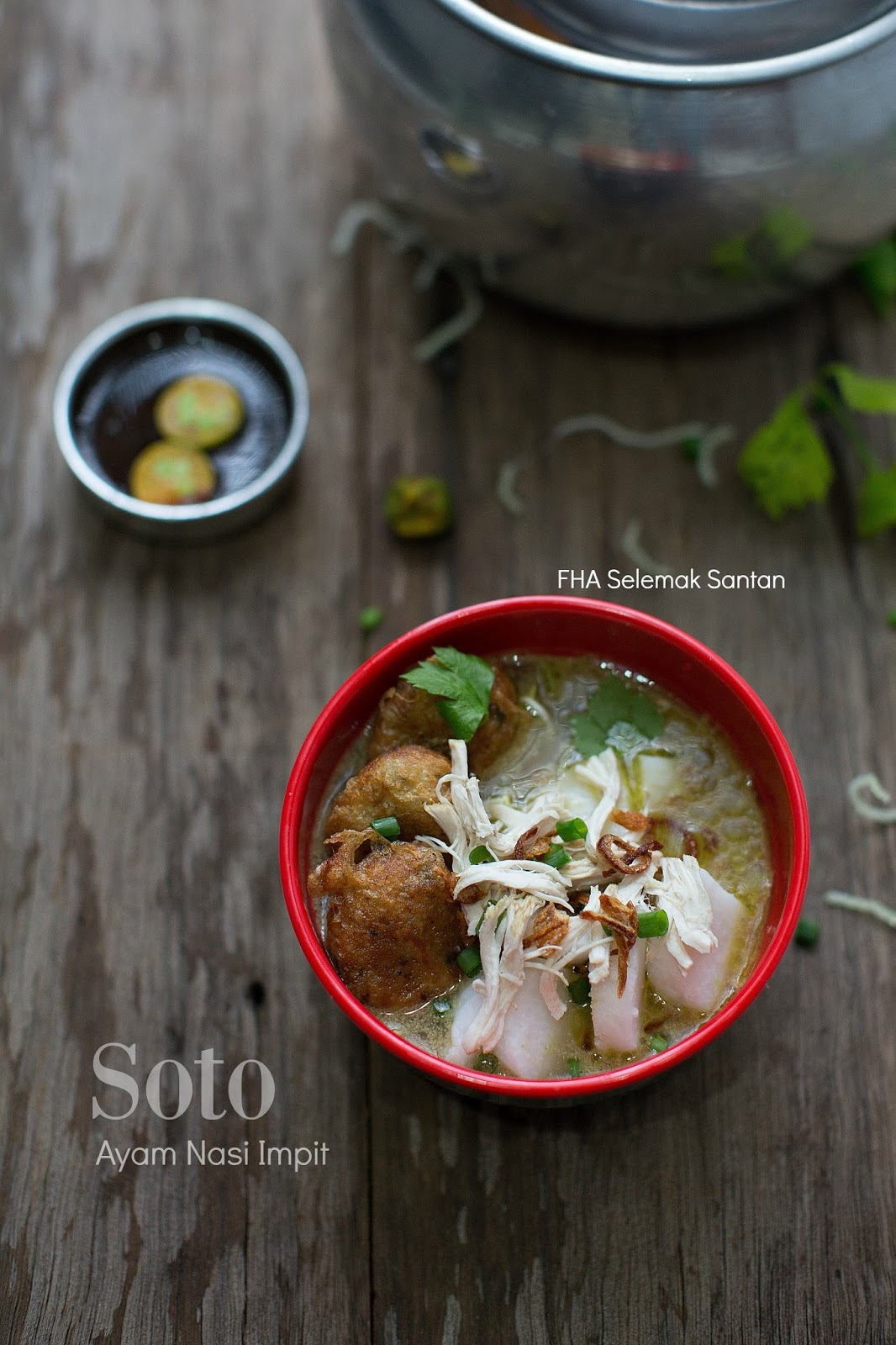 SOTO AYAM NASI IMPIT Juadah hari ke-12 Ramadhan 1437 