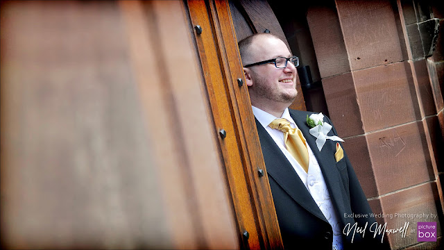 Wedding Photography by Neil at Picture Box -The Barns Hotel Wedding Photographer, Blooms Menswear, St Lukes Cannock