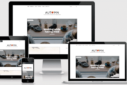 Download Autumn Personal Responsive Blogger Template