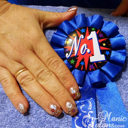 Mock Nail Art Competition 1st Place
