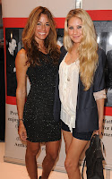 Anna Kournikova and Kelly Bensimon out for 