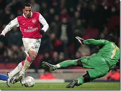 Theo Walcott - one of the most famous wonderkids