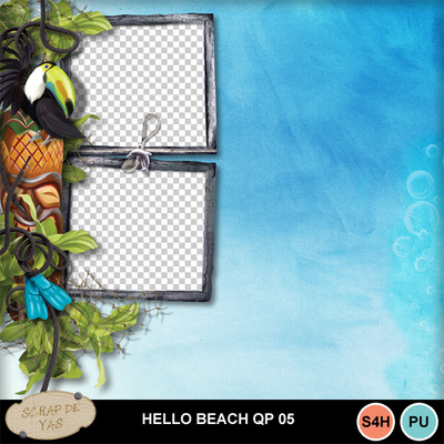 Beach scrapbooking QP