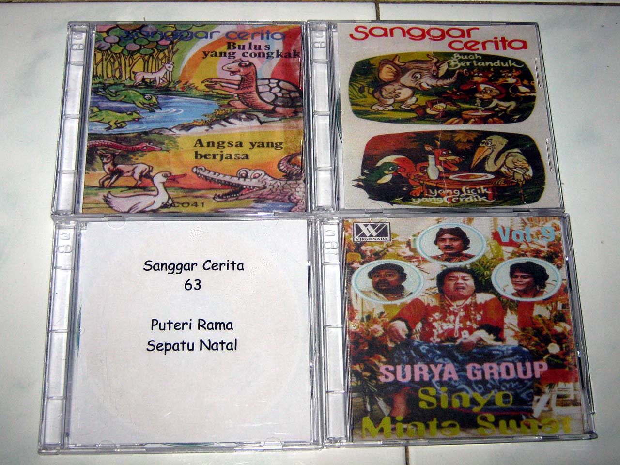 Dunia Nostalgia 80 An Sanggar Cerita Kaset Cerita For Sale CD