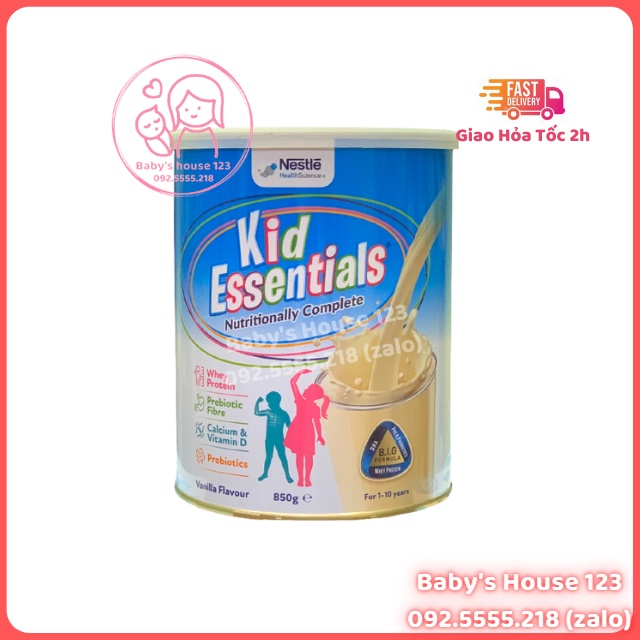 [ babyhouse_123 ] Sữa Kid Essentials Nestle Cho Bé Biếng Ăn - Hộp 800gr (Kid Essential)