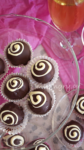 Chocolate Coconut Ganache Truffles