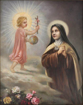 Resultado de imagen para santa teresita del niño jesus con el niño jesus